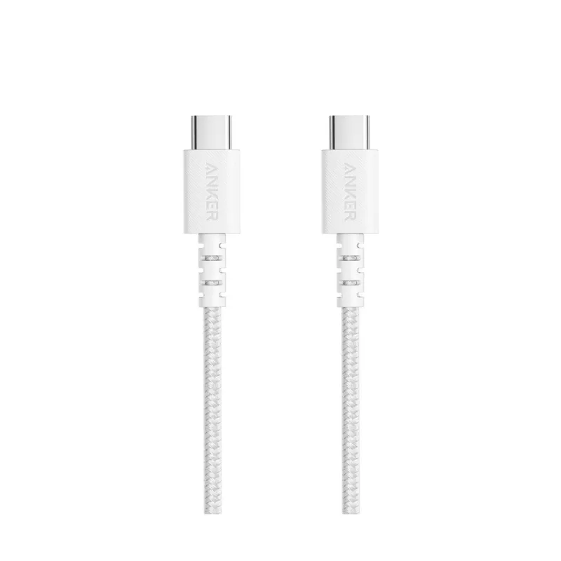 Кабель USB Anker Type-C to Type-C Fast Charge max. 15W (3A / 5V), white