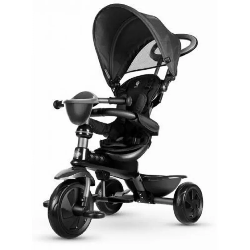 Bicicleta pentru copii QPlay COSY BLACK, 0.8-6 ani, 8.9", 7.4", Negru