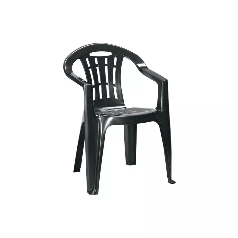Scaun de gradina KETER MALLORCA GRAPHITE (220594), Plastic, Grafit