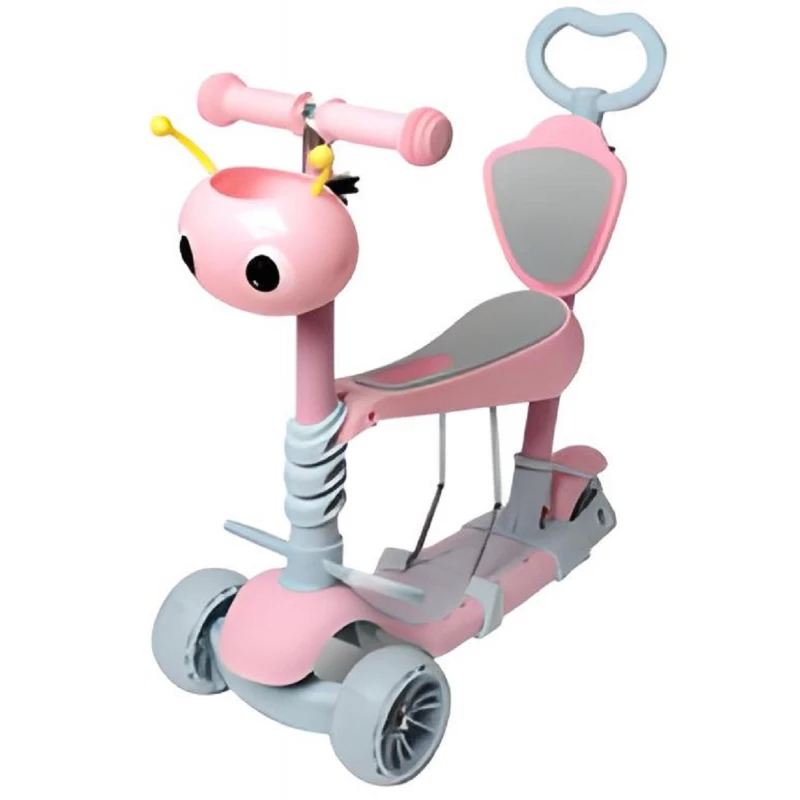 Самокат 4Play Snail Pink, 12", 7", Розовый