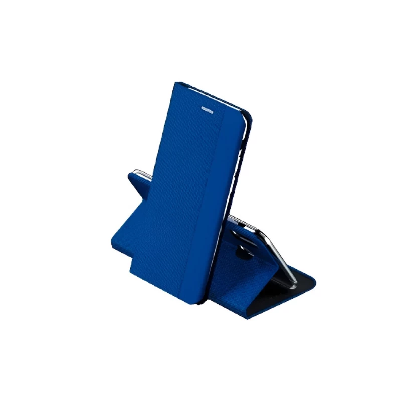 Husa HELMET CASE SHELL FLIP NYLON OPPO A17, BLUE