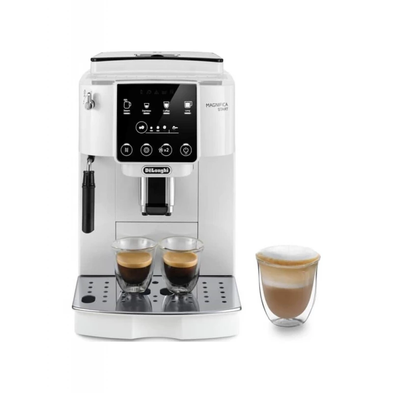 Aparat de cafea Delonghi Coffee Machine DeLonghi ECAM220.20.WPutere: 1450 WTip de cafea folosita: Cafea macinata, Cafea boabe Tensiunea pompei : 15 barVolumul rezervorului de apă : 1,8 LCapacitatea rezervorului pentru boabe : 250 gPregătirea simultană a două căni:, 1500 W, 1.8 l, Alb