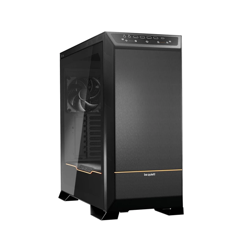 Carcasa fara PSU be quiet! DARK BASE PRO 901, W/O PSU, 3X140MM, 4XUSB 3.2, 1XTYPE C, ARGB STRIPS, BLACK.