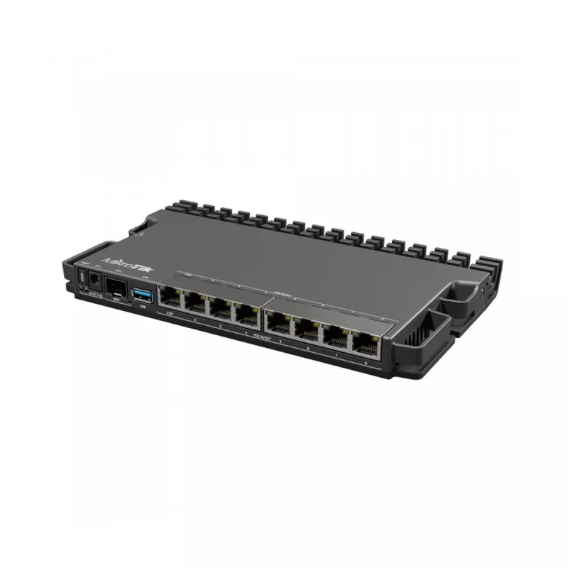 Router MikroTik RB5009UPR+S+IN, 10 Gb/s /7 RJ-45
