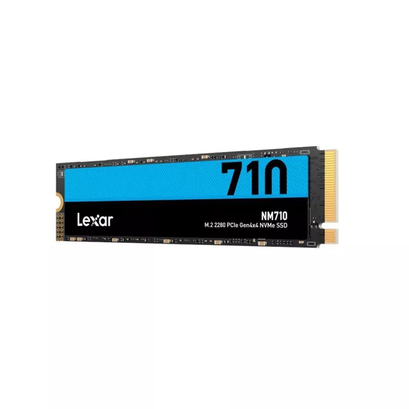 SSD LEXAR 500GB SSD M.2 TYPE 2280 PCIE 4.0 X4 NVME NM710 LNM710X500G-RNNNG, READ 5000MB/S, WRITE 2600MB/S