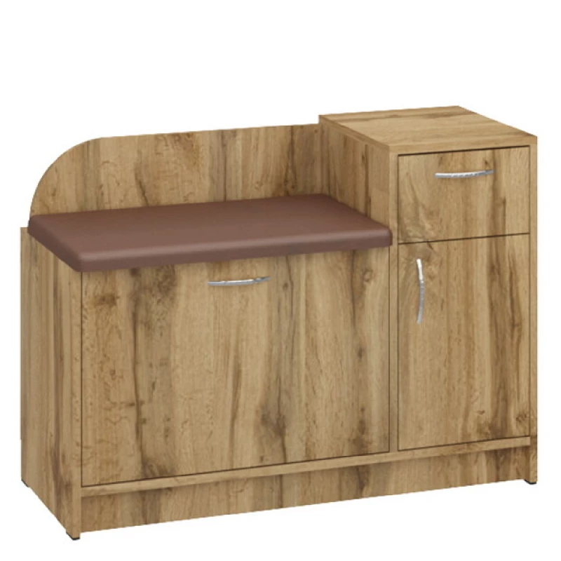 Тумба для обуви PEHOTIN «Б-3» Дуб тахо/коричневый