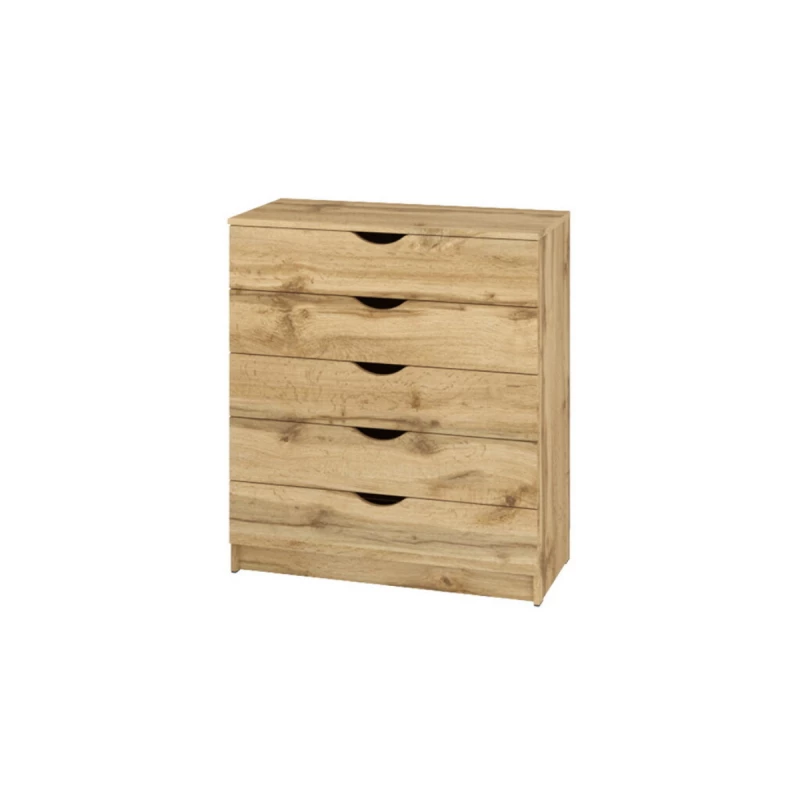 Комод PEHOTIN «К-5 ЭКО», Дуб Тахо, 80 x 38 x 90