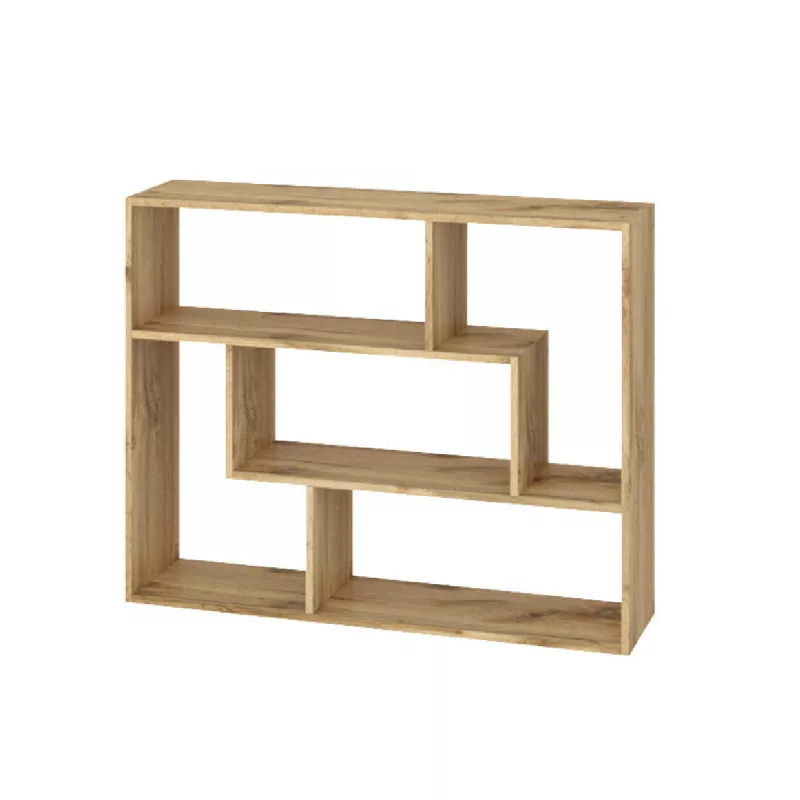 Raft PEHOTIN «ПОЛКА-5», PAL, Stejar Tahoe, 103.2 x 81.4 x 25