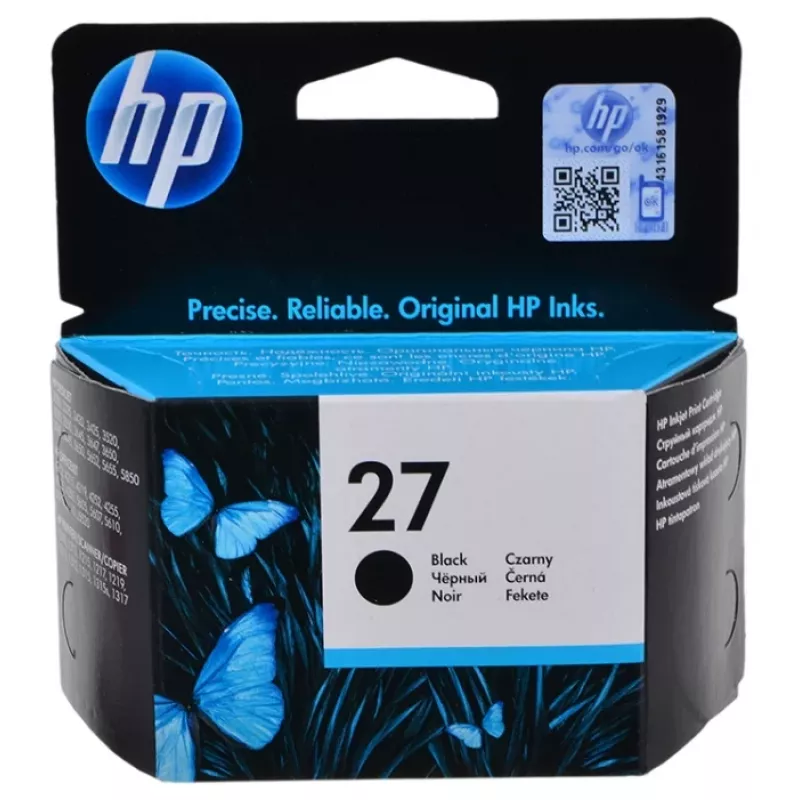 Cartus cerneala HP 27 black (C8727AE)