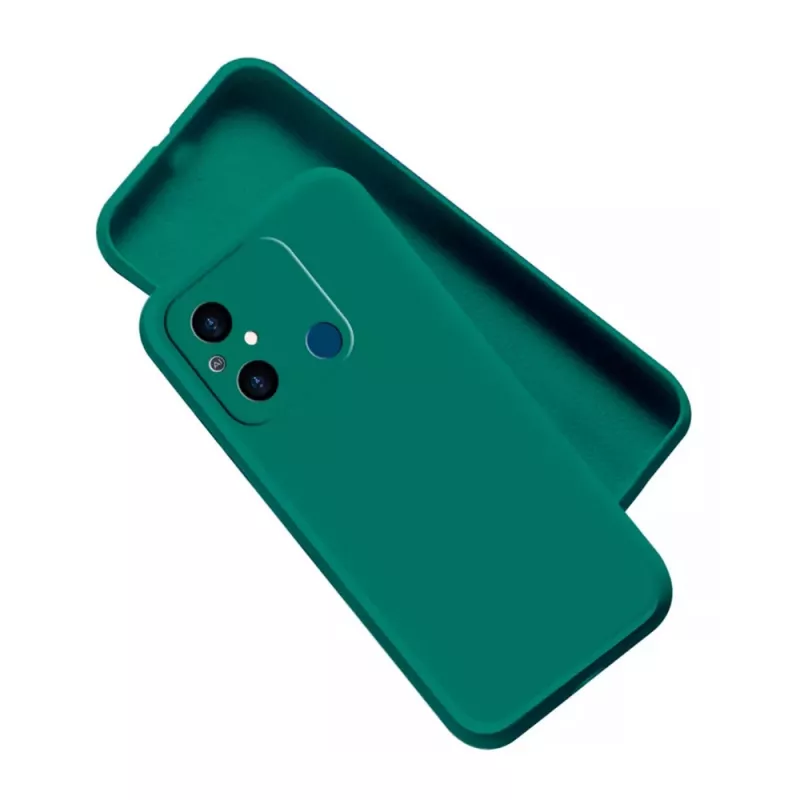 Husa HELMET CASE LIQUID SILICON REDMI 12C, GREEN