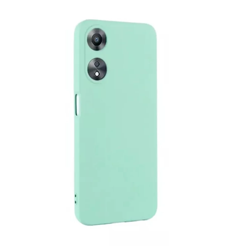 Чехол HELMET Case Liquid Silicone Oppo A78 4G, Green
