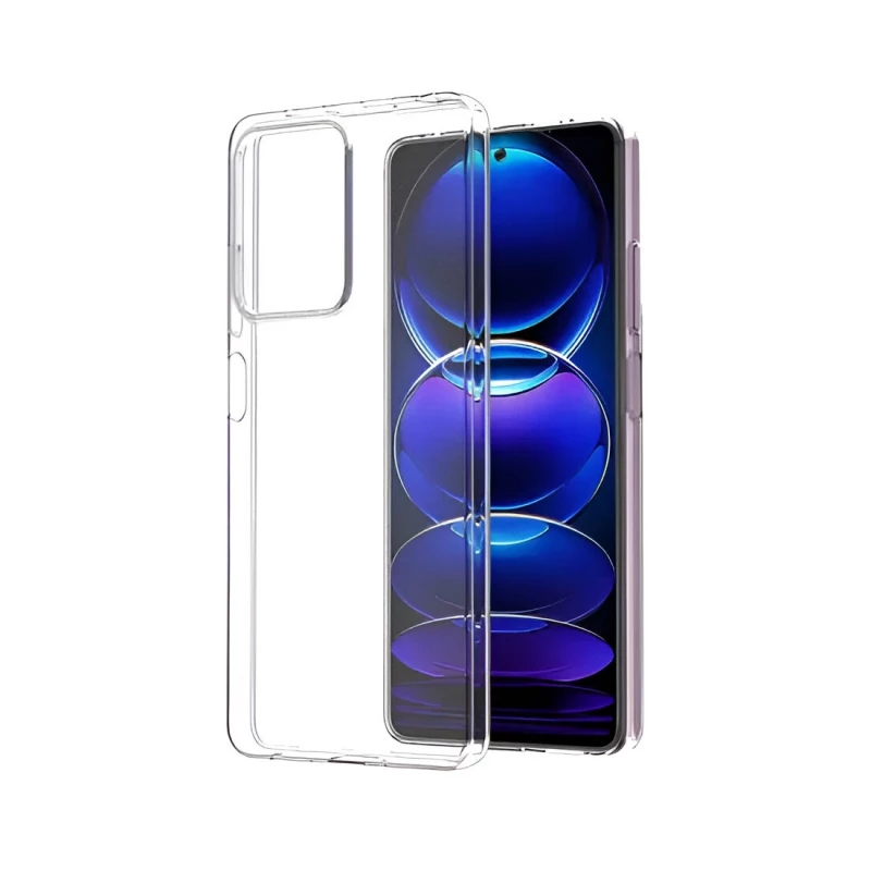 Чехол HELMET Case TPU Soft Redmi Note 12 Pro 4G, Clear