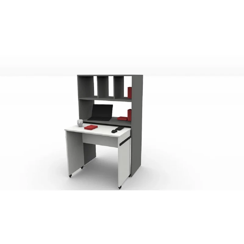 Masa de birou Emobite TRANSFORMER 2.0, Wenge, 150 x 90 x 45