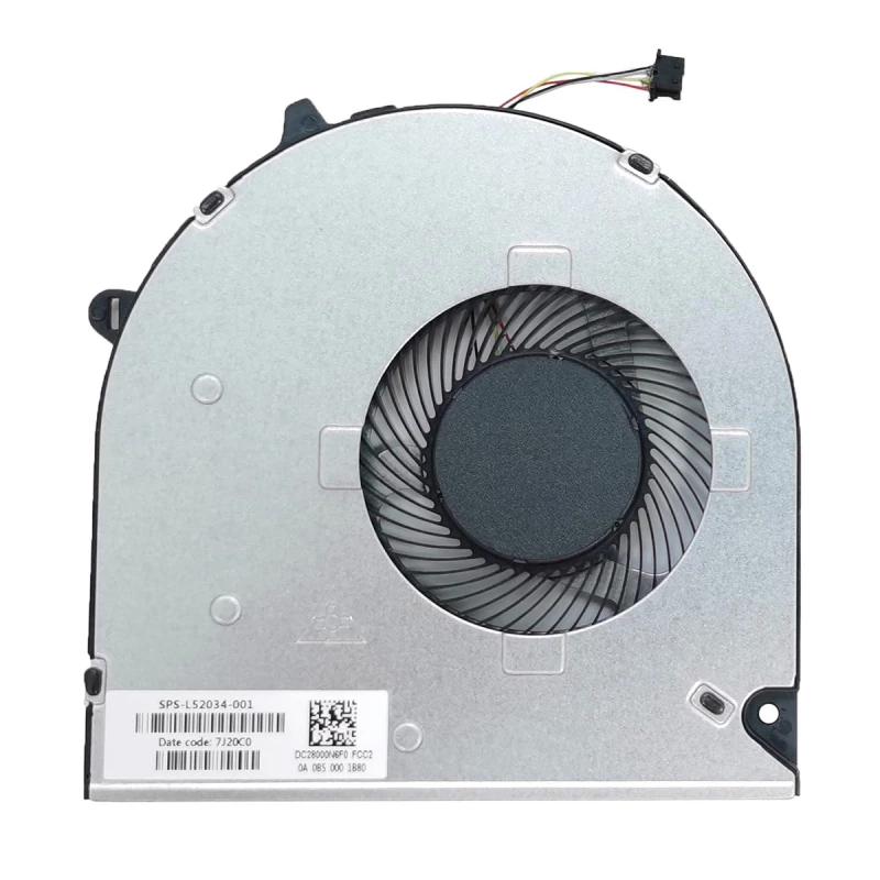 Cooler laptop OEM CPU COOLING FAN FOR HP PAVILION 15-DU, 15DU, 15-DW, 15DW, 15-DY, 15-DY, 15S-DU, 15S-DW, 15S-DY FLG0 SERIES ( 4-PIN ) ORIGINAL