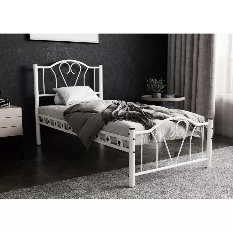 Кровать MP Orkide, Белый, 120x200