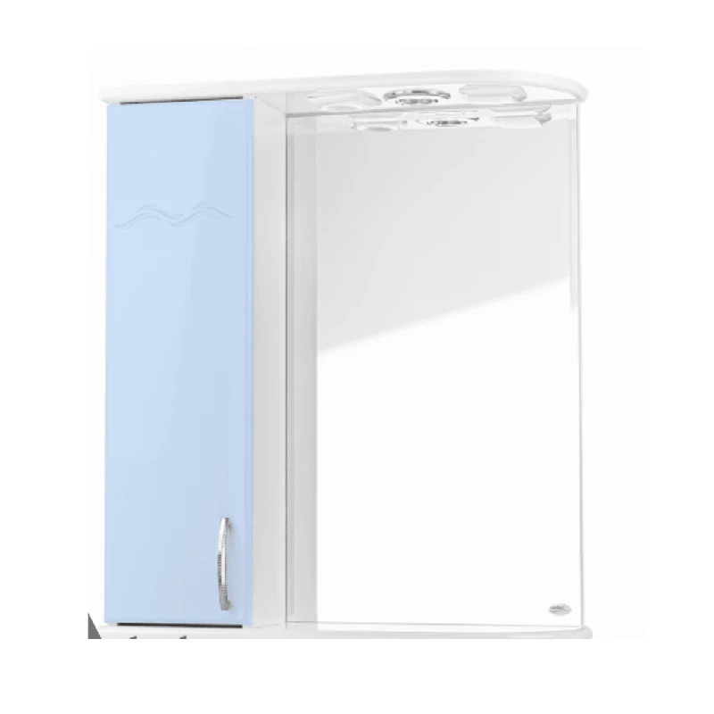 Oglinda Mstb
 CLASIC  600X200X720  ALB-ALBASTRU, Albastru deschis, 60