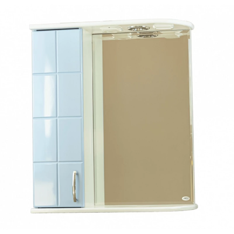 Oglinda Mstb
 DOMINO  600X200X720  ALB-ALBASTRU, Albastru deschis, 60