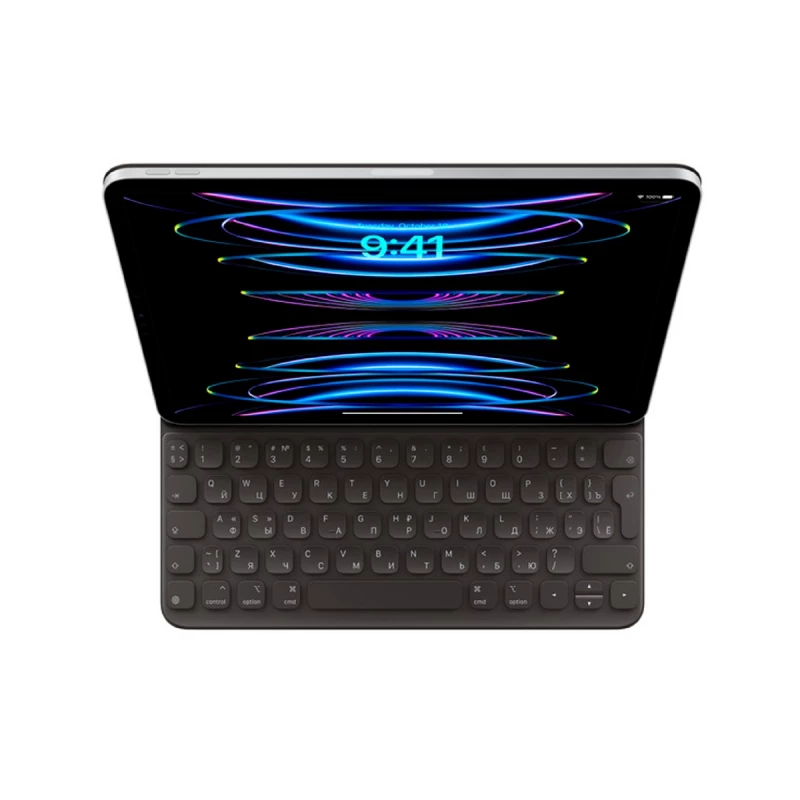 Клавиатура беспроводная APPLE Smart Keyboard Folio for iPad Pro 11-inch (1/2/3/4th gen., Air 4/5th gen.) - Russian