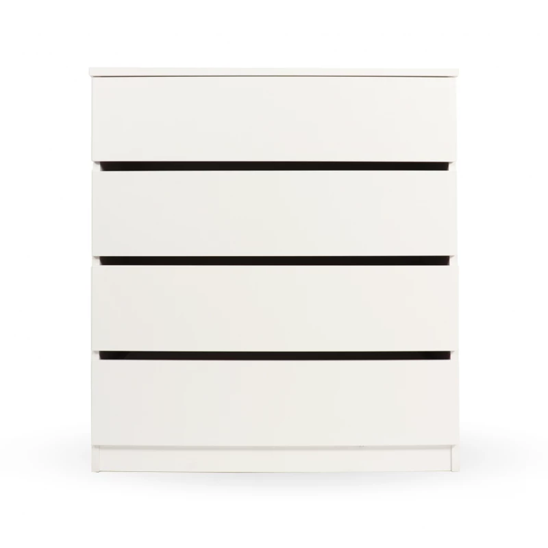 Comoda ANDRA CU 4 SERTARE, Alb, 110x90x51