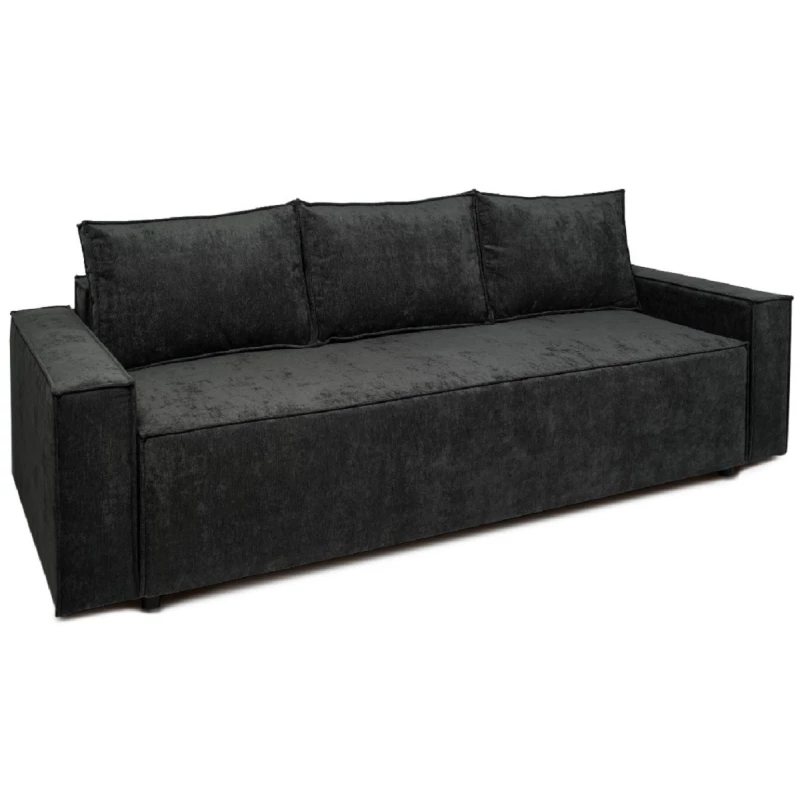 Canapea Mobilier
 "VICTORIA NEO" RINALDI 27, Negru, 255x105x75
