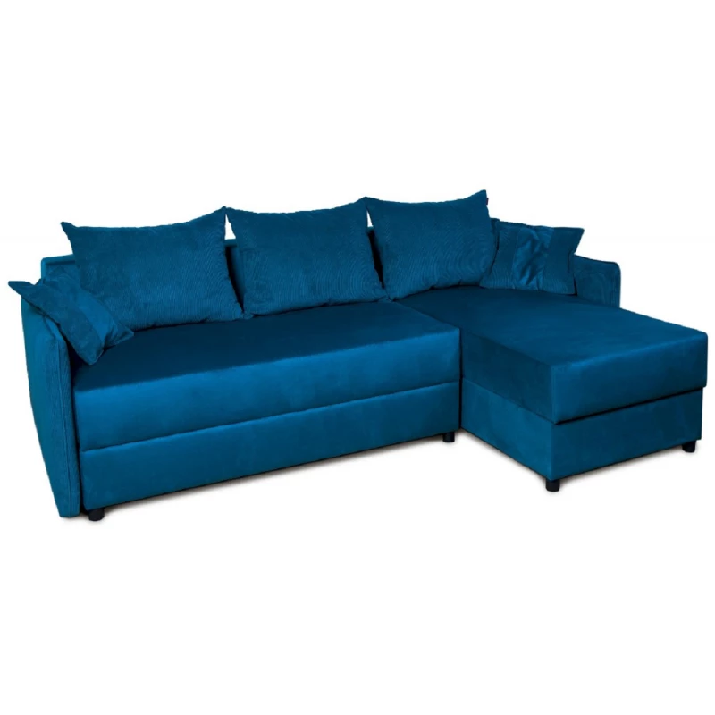 Угловой диван Mobilier
 "Victoria-5" Ontario26+Manila26, Синий, 235x155x73