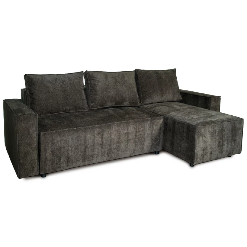 Canapea de colt Mobilier
 "VICTORIA NEO" RINALDI 20, Grafit, 255x160x75