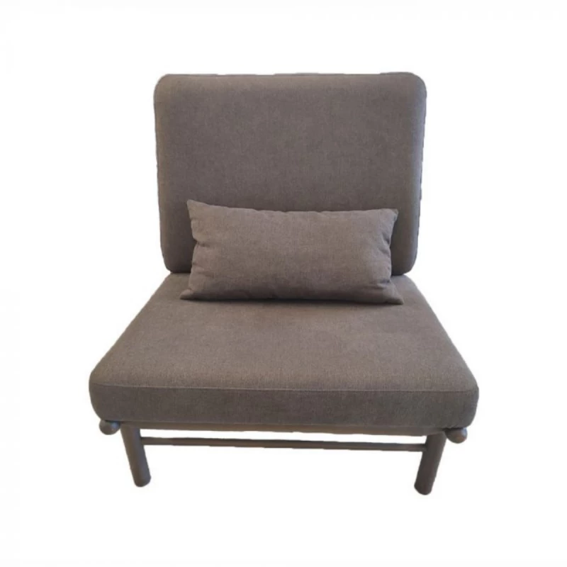 Kресло Mobilier
 "Sybile" Белый, Коричневый, Дерево, Ткань