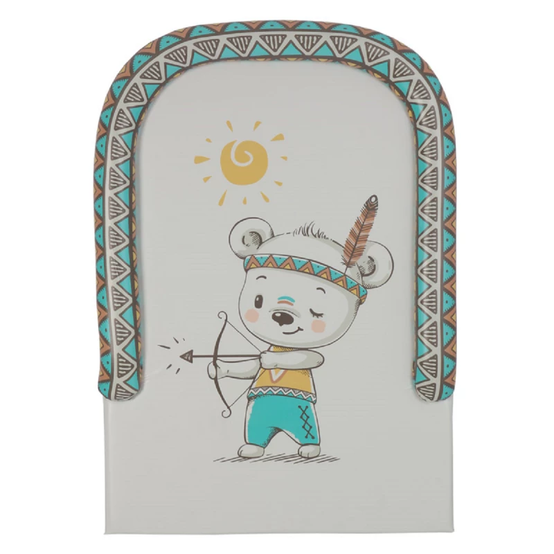 Пеленальная доска Polini kids Храбрый мишка с бортиками, для детских кроватей
