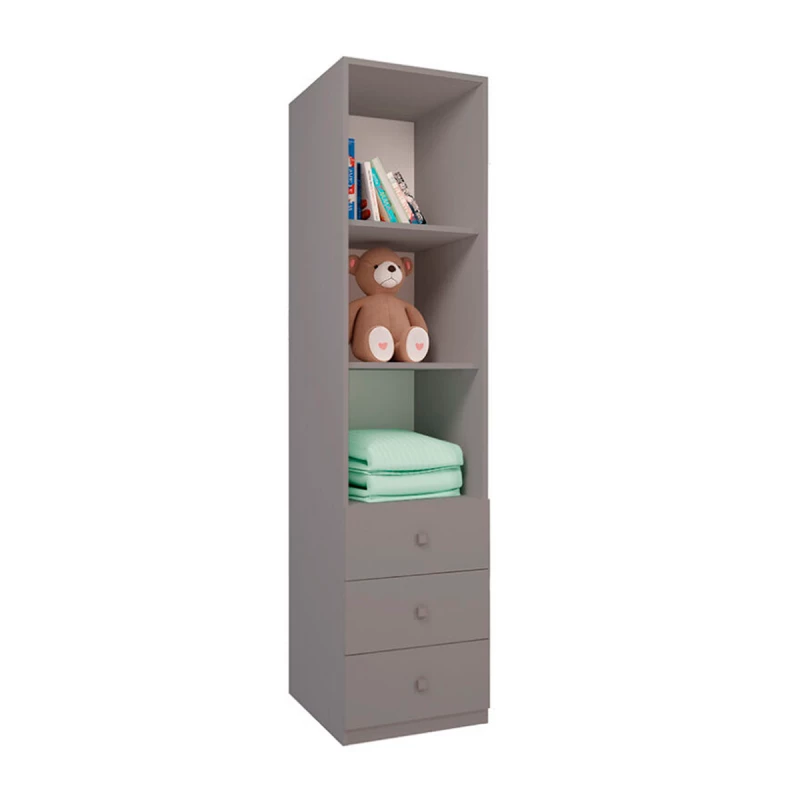 Dulap Mobilier
 POLINI KIDS SIMPLE, Gri