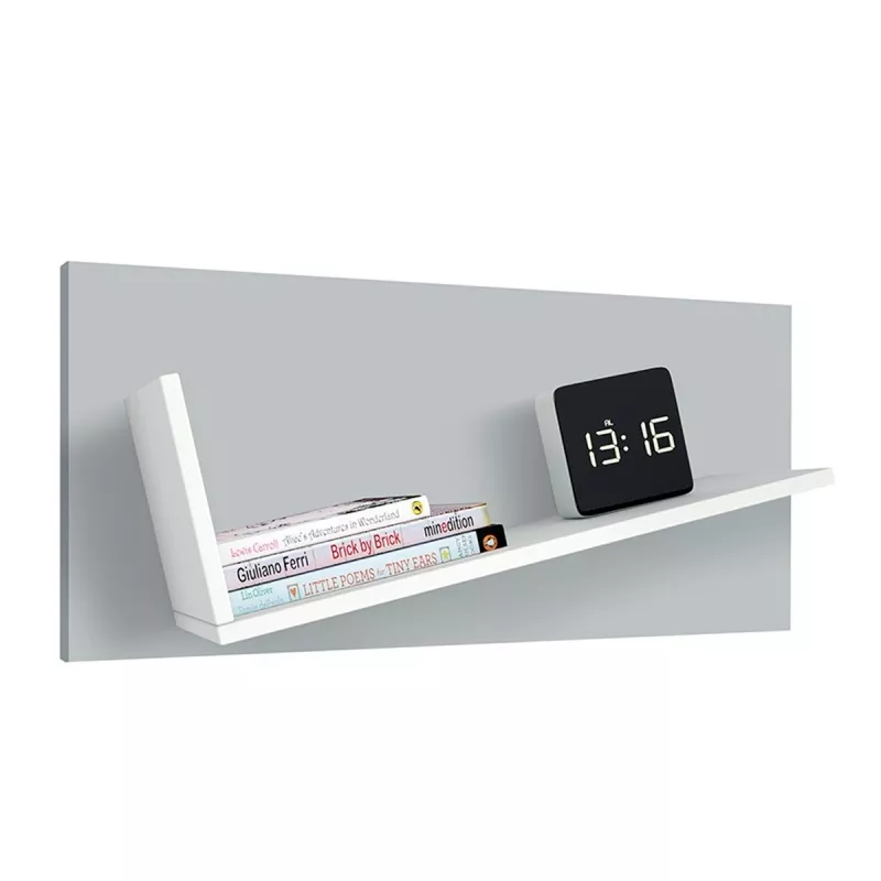 Полка Mobilier
 Polini kids Mirum 5Y 800, Белый, Cерый