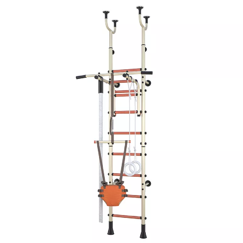 Dormitor pentru copii Polini kids SPORT ACTIVE, COMBINAT CREM