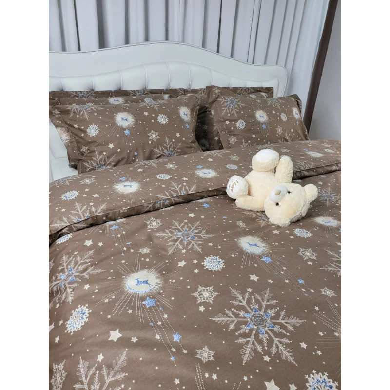 Lenjerie de pat LiLiMax

 NEW YEARS CAPPUCINO 180/200/30, 2 persoane Euro, Ranforce, Cappucino