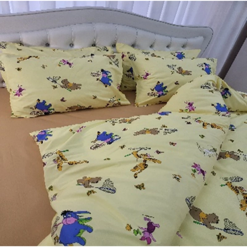 Lenjerie de pat LiLiMax

 KIDS COLLECTION VINNIE, 1 persoana, Ranforce, Galben