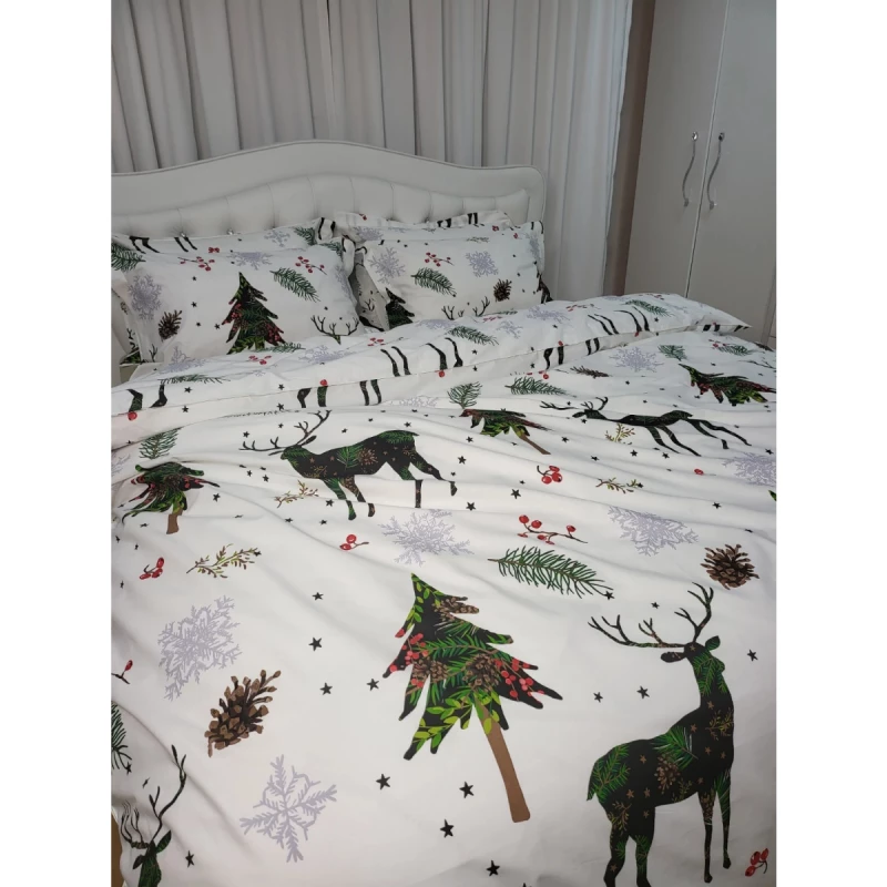 Lenjerie de pat LiLiMax

 NEW YEARS, 2 Persoane Euro, Ranforce, Gri deschis