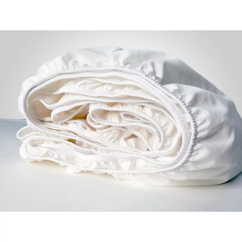 Cearceaf LiLiMax

 COTTON SNOW WHITE 180X200X35, Ranforce, Alb