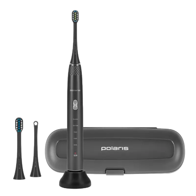 Periuta de dinti electrica POLARIS PETB 0701 TC, 48000 puls/min, Timer, Grafit