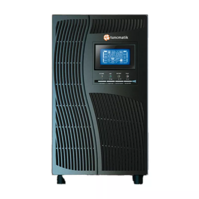 UPS Tuncmatik LONG 10 KVA ONLINE LCD UPS, 1200 VA/9000 W