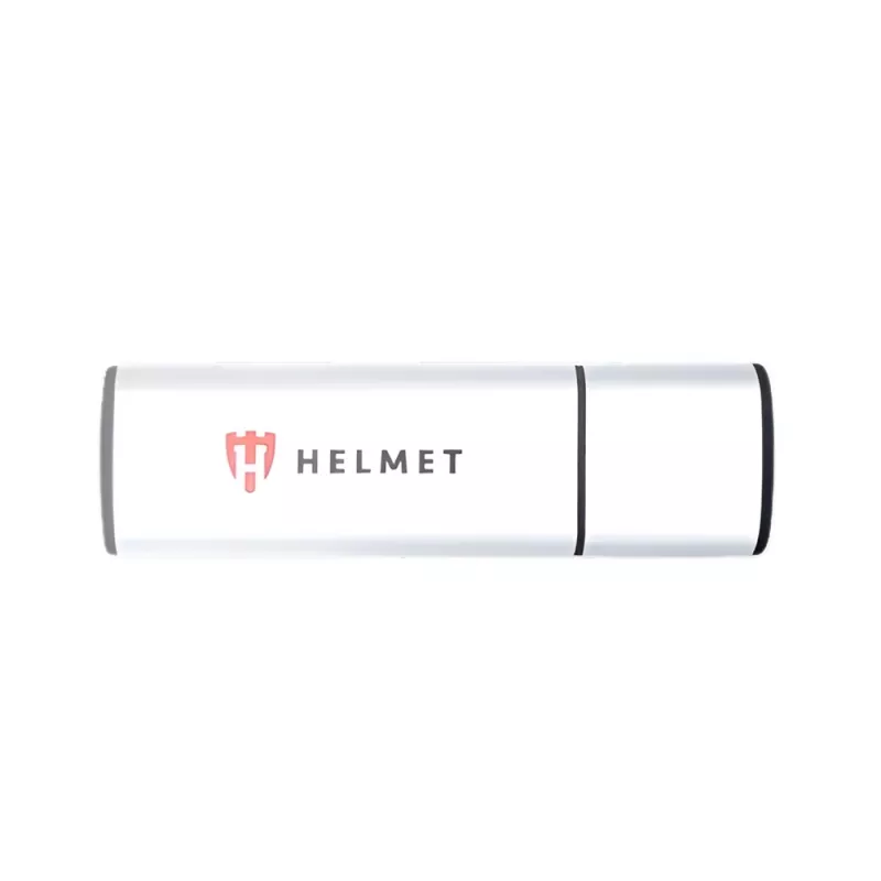 USB flash drive HELMET DRIVE 2.0 BASIC LINE 64 GB, SILVER