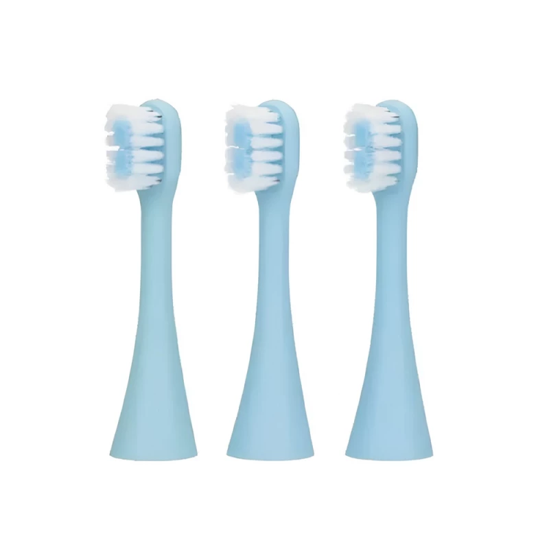 Rezerva periuta de dinti Infly BRUSH HEAD T04B/T04X 3 PACK, BLUE, Albastru