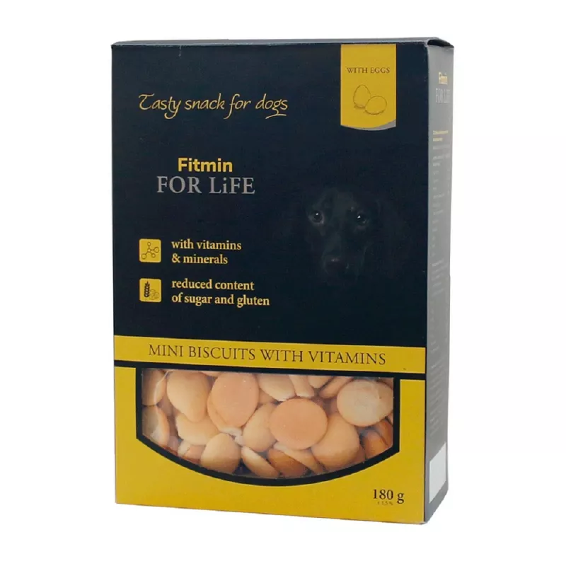 Hrana uscata Fitmin FFL DOG BISCUITS, 0.18 kg