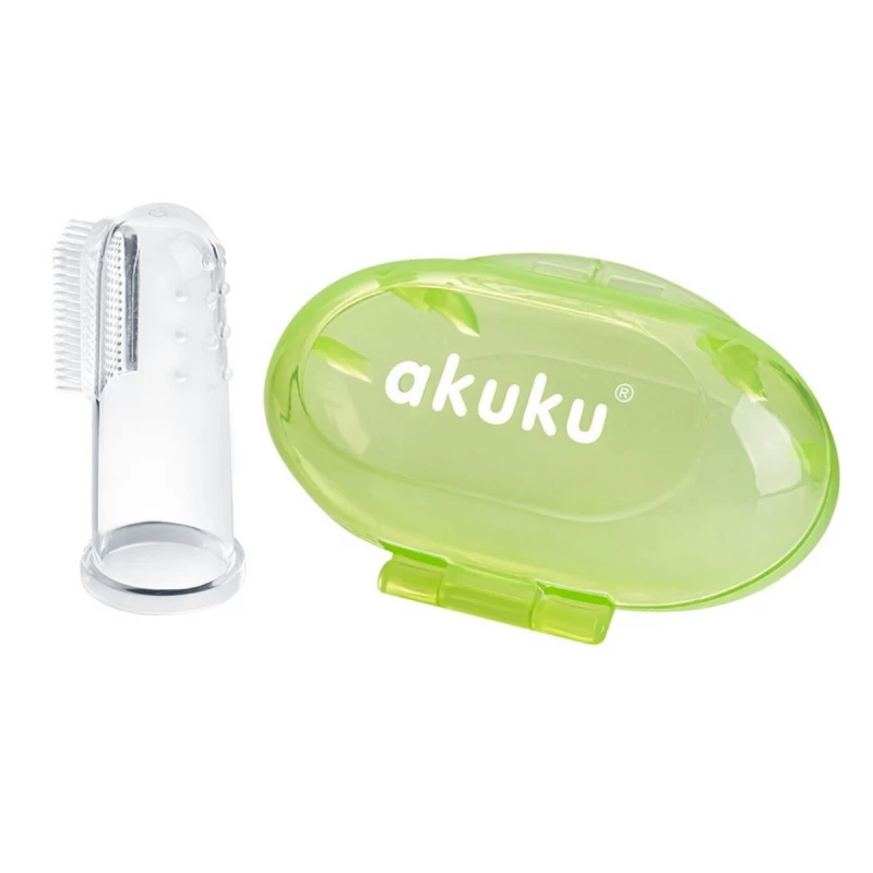 Periuta de masaj pentru gingii si primii dinti Akuku A0264