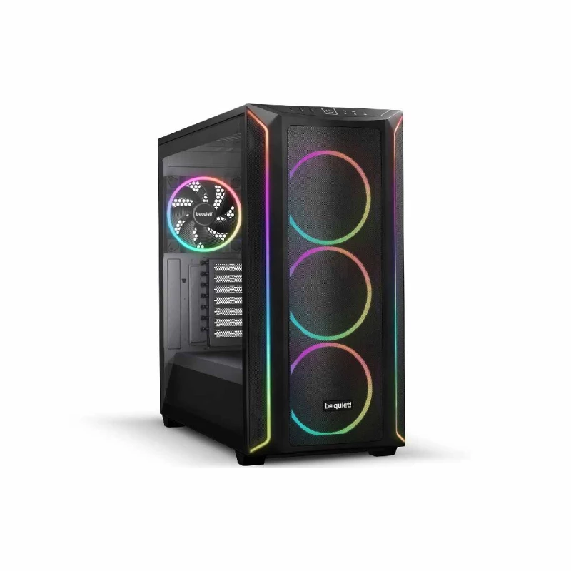 Carcasa fara PSU be quiet! SHADOW BASE 800 FX, W/O PSU, 4X140MM, ARGB, 2XUSB 3.2, 1XUSB TYPE C, TG, BLACK