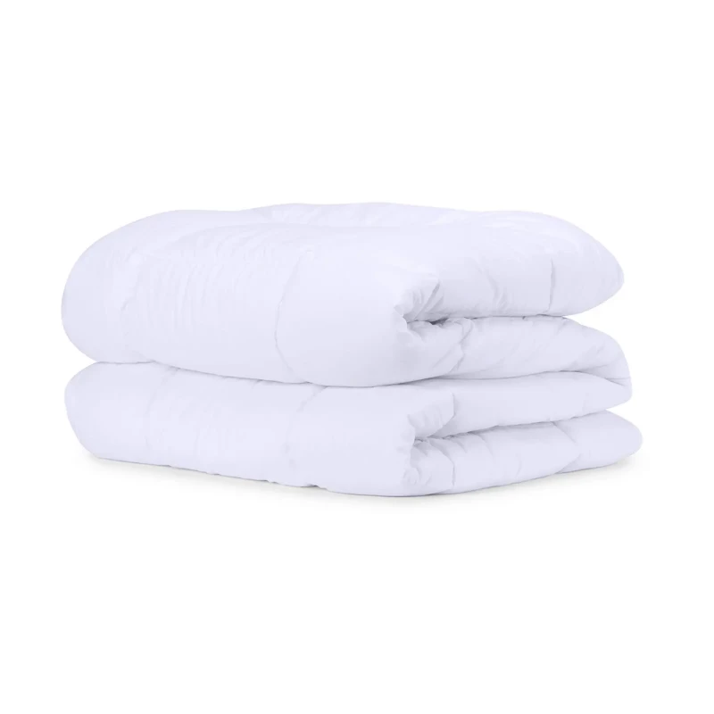 Одеяло Askona Infinity, 1.5 спальное, Микрофибра, 190 г/м², Белый, 140 x 205