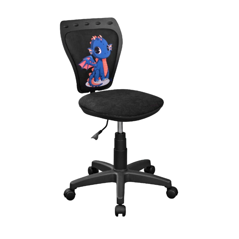 Детское кресло-стул DP Ministyle GTS AB-04 TA 8, Фанера, Пенополиуретан, Ткань, Черный