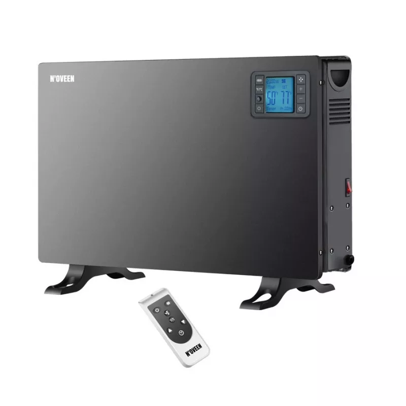 Конвектор Noveen CH7100 LCD Smart, 2000 Вт, Черный