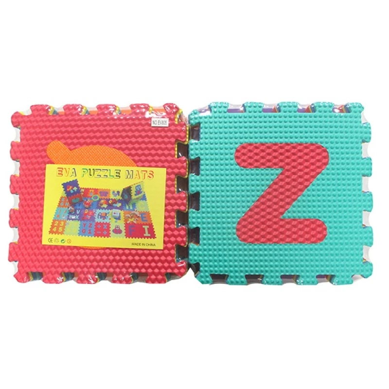 Коврик для мыши 4Play пазл Alphabet 10 шт., 32x32