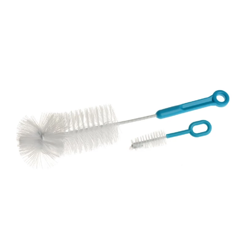 Set perie pentru curatire sticlute Akuku A0570 ALBASTRU DESCHIS