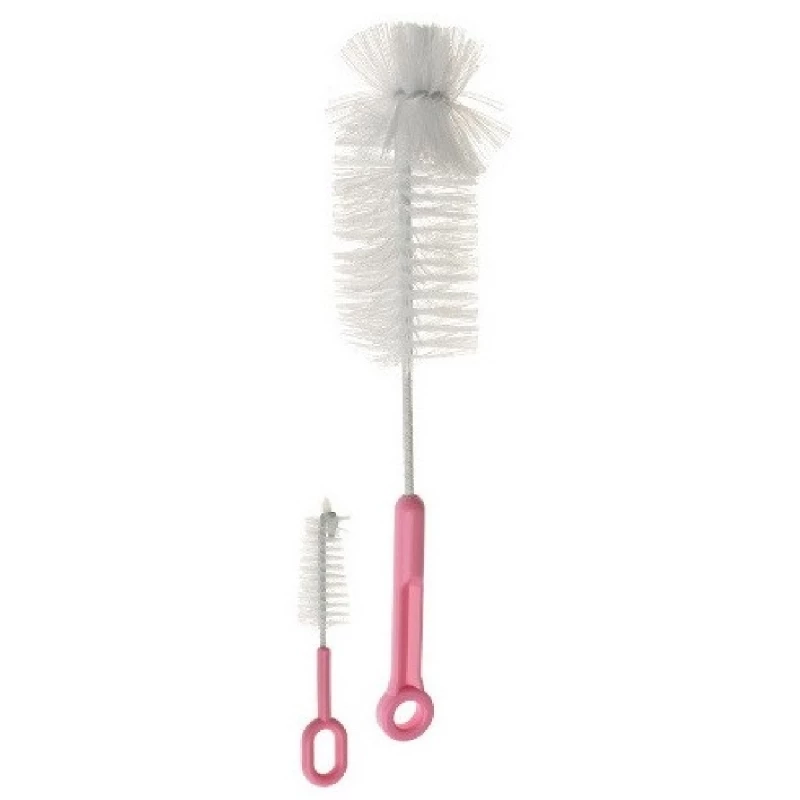 Set perie pentru curatire sticlute Akuku A0571 ROZ