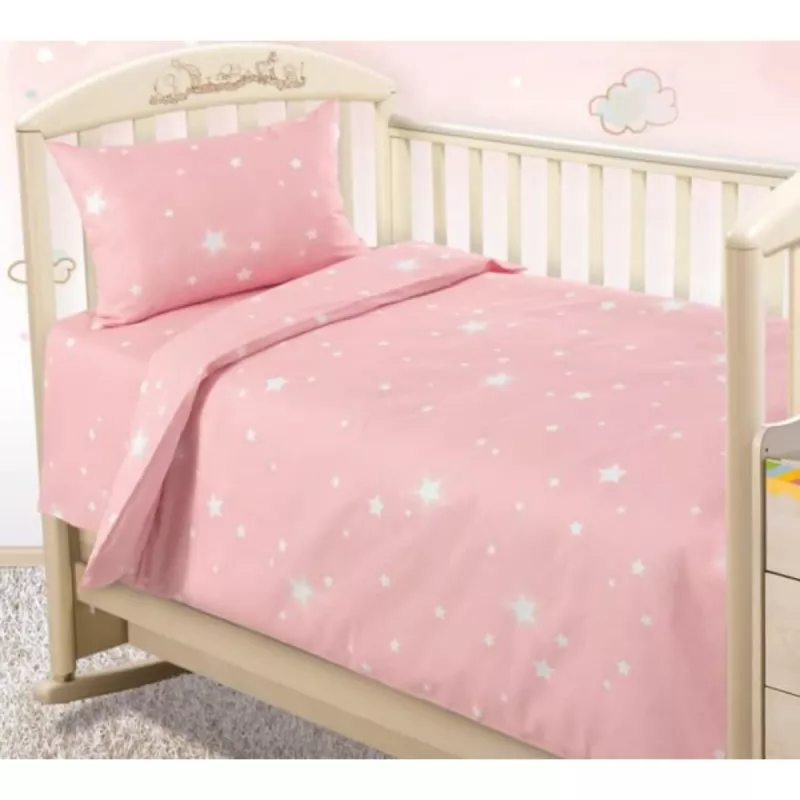 Lenjerie de pat Cottony SONIA ALB, 1 persoana, Poplin, Alb