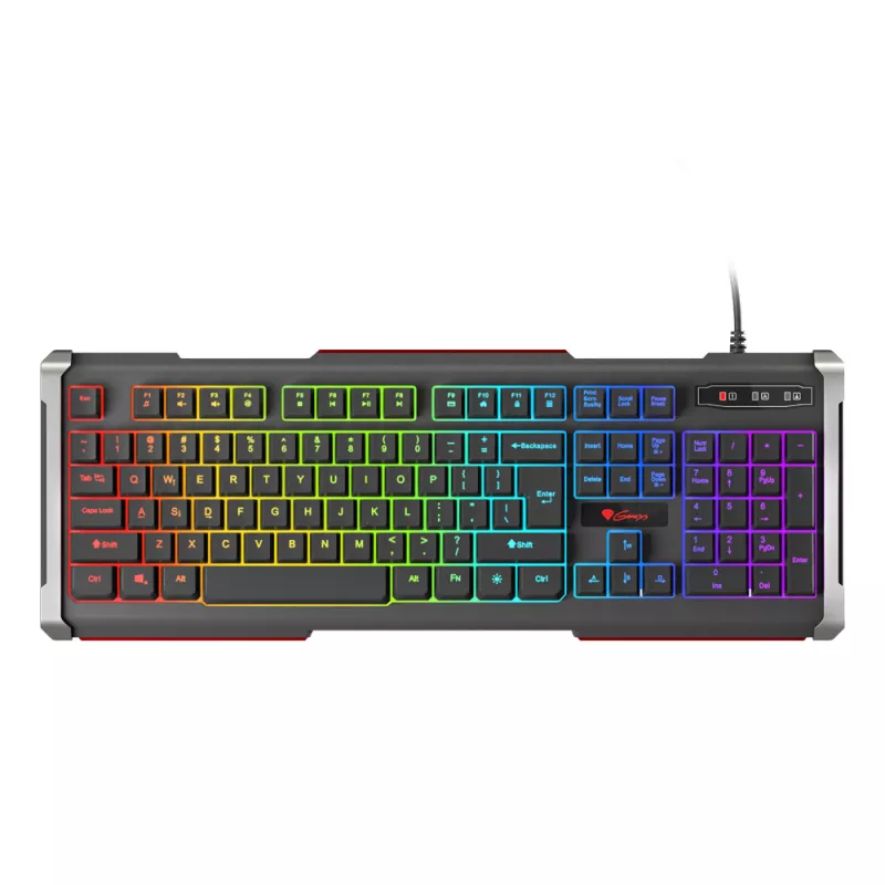 Gaming keyboard Genesis RHOD 400, RGB, US LAYOUT, WITH RGB BACKLIGHT